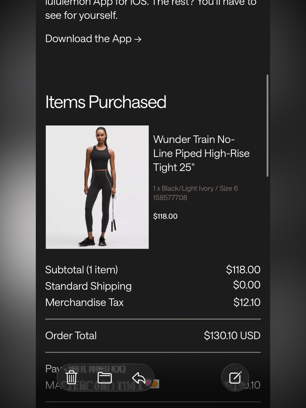 Lululemon wundertrain leggings